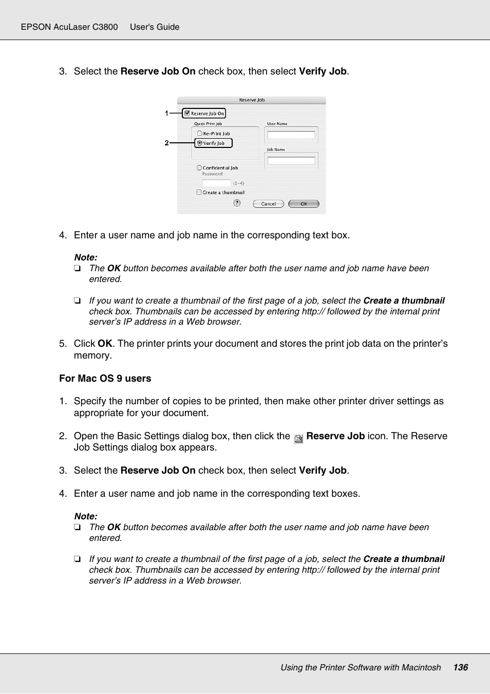 Epson ACULASER C3800 User Manual | Page 136 / 302