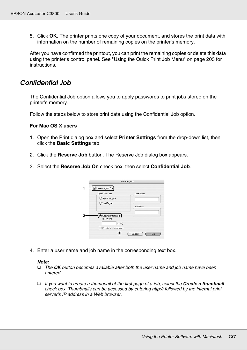 Confidential job | Epson ACULASER C3800 User Manual | Page 137 / 302