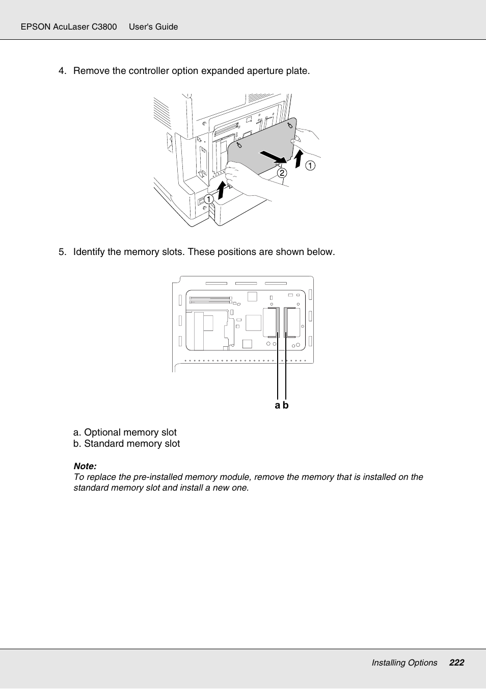 Epson ACULASER C3800 User Manual | Page 222 / 302