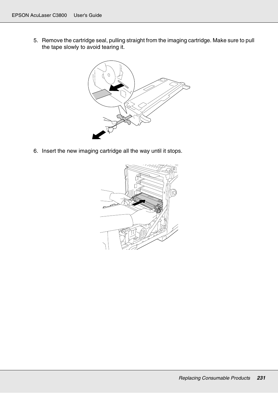 Epson ACULASER C3800 User Manual | Page 231 / 302