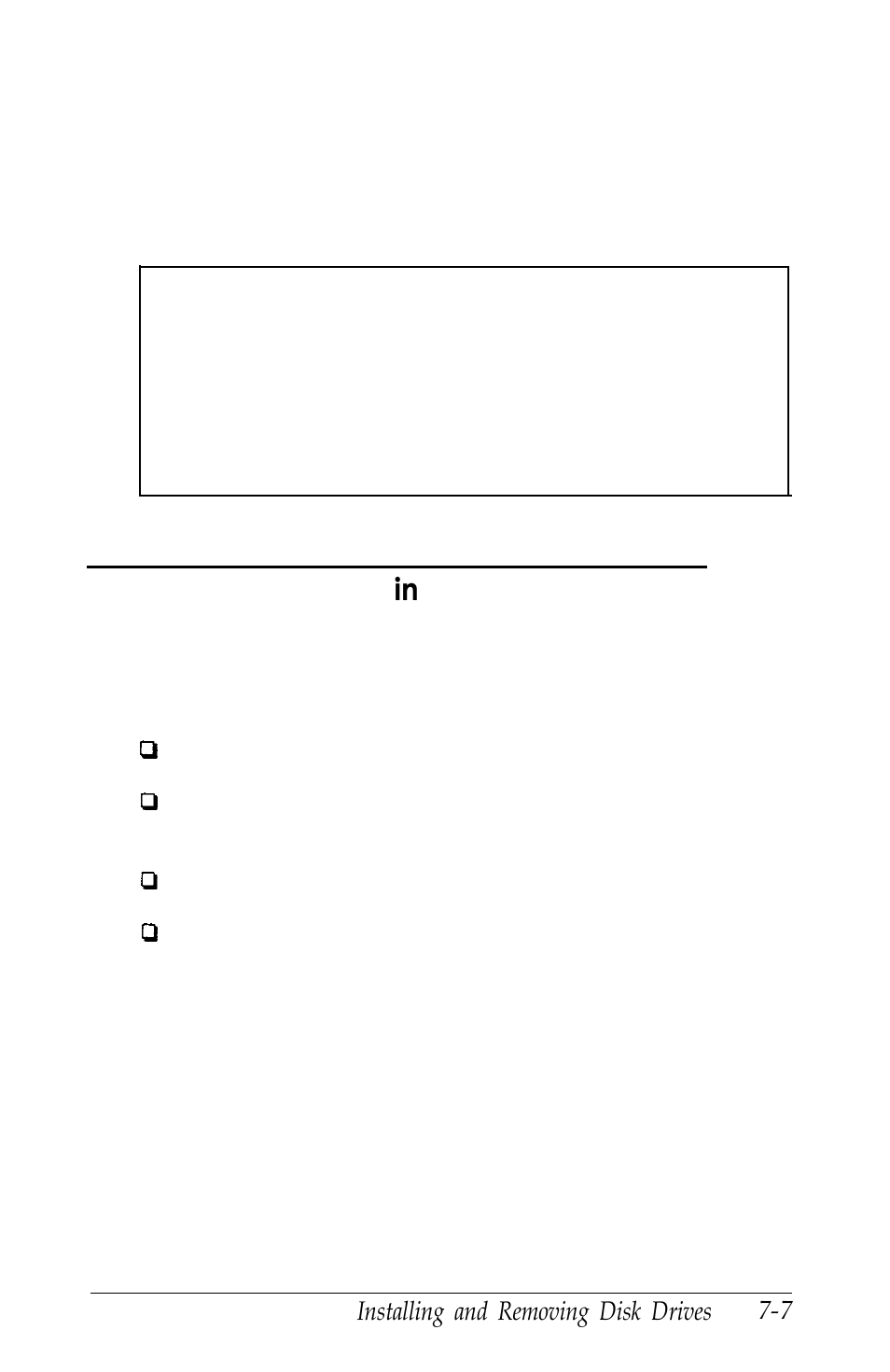 Installing a hard disk in the vertical position | Epson Equity 320SX PLUS User Manual | Page 135 / 230