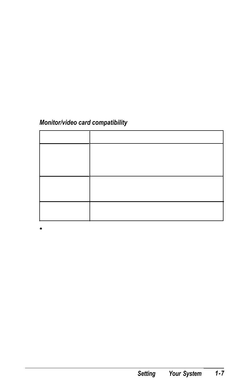 Using a display adapter card | Epson Equity 320SX PLUS User Manual | Page 24 / 230