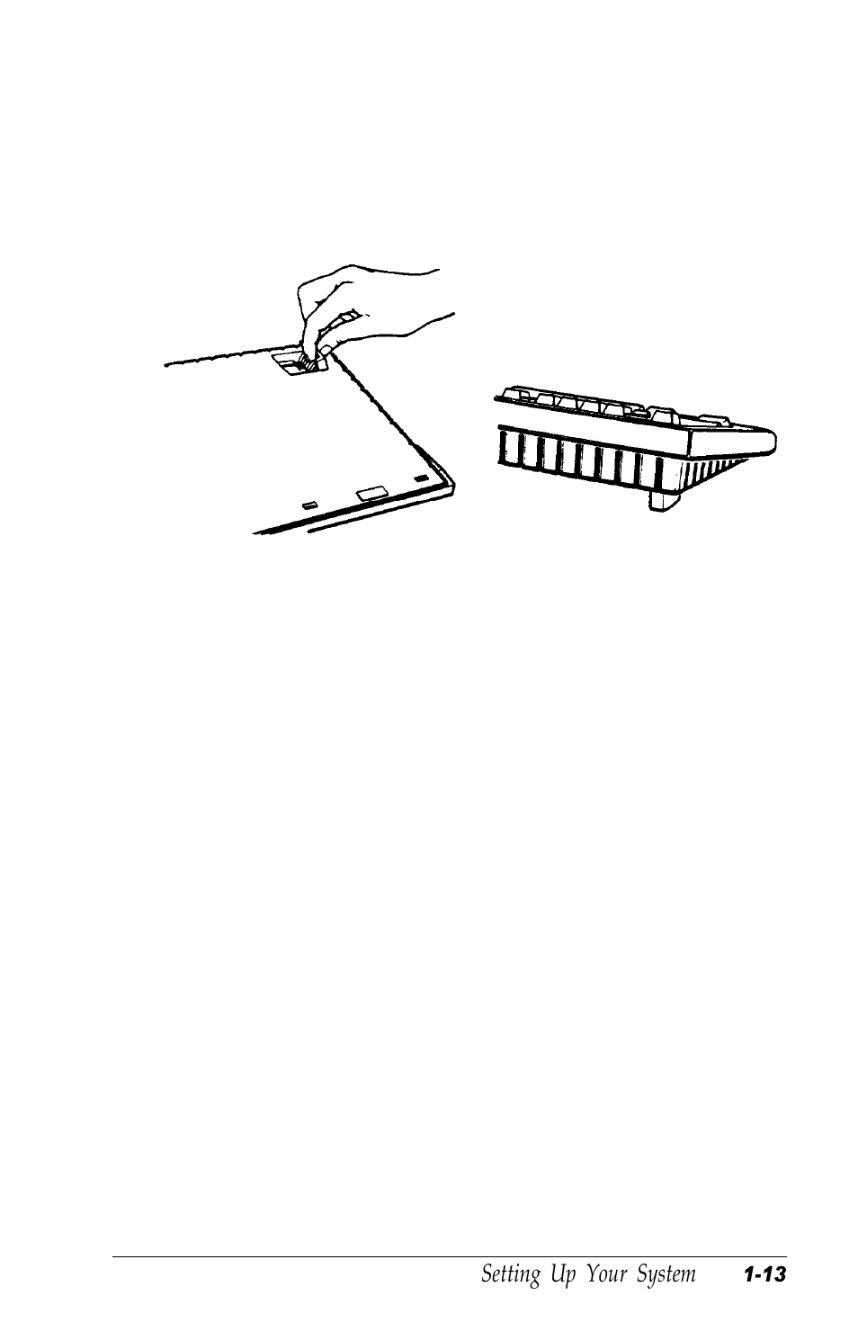 Connecting the mouse | Epson Equity 320SX PLUS User Manual | Page 30 / 230