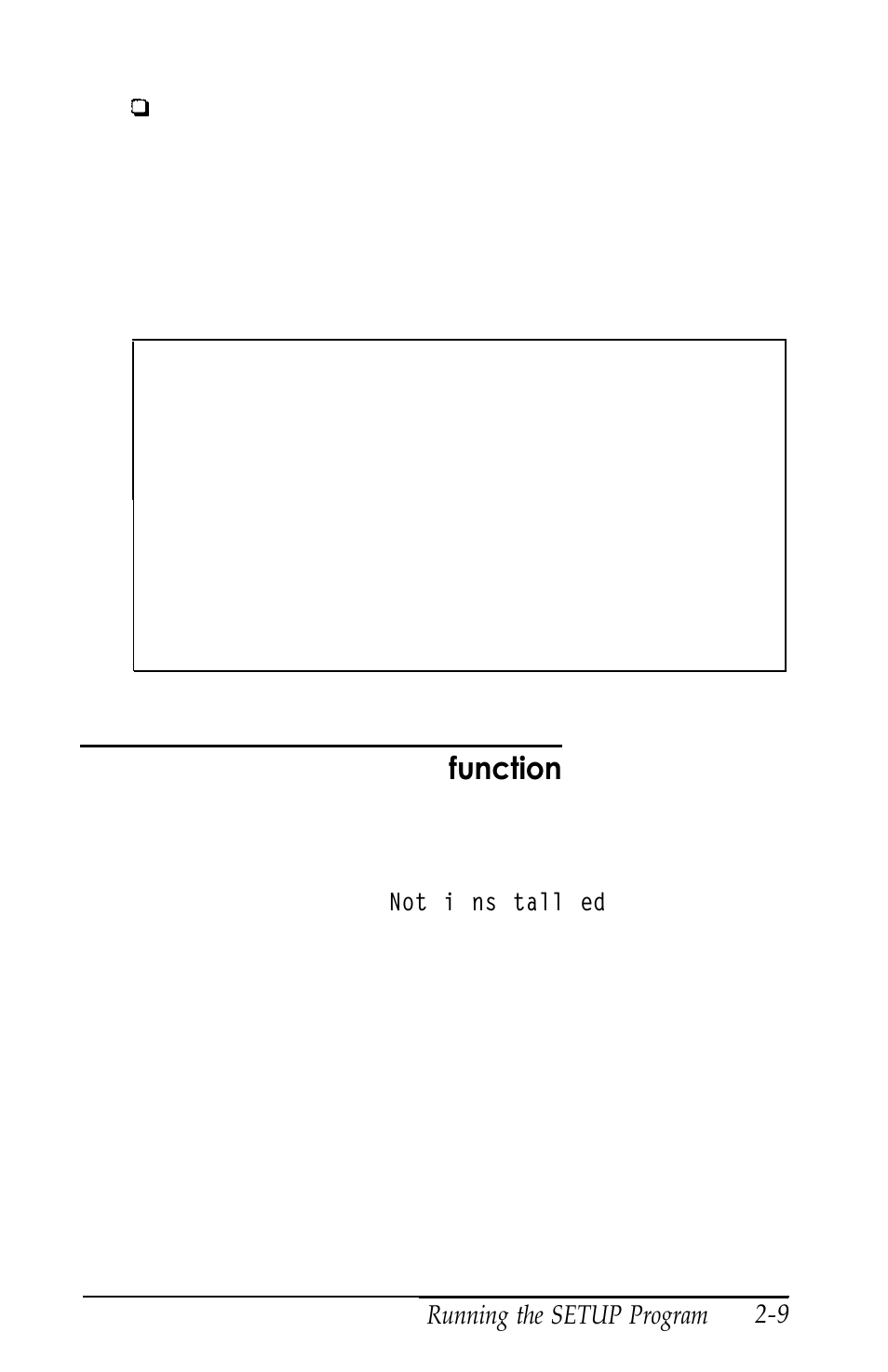 Setting the keyboard test function | Epson Equity 320SX PLUS User Manual | Page 44 / 230
