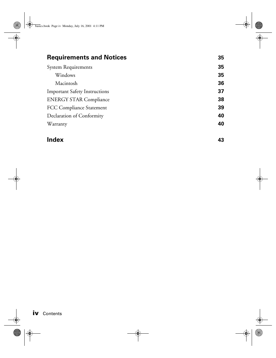 Epson 1250 User Manual | Page 4 / 48