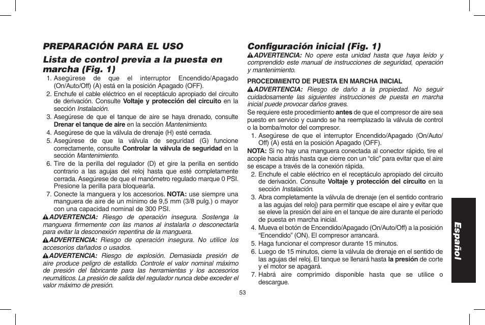 Confi guración inicial (fig. 1) | Epson D55168 User Manual | Page 53 / 64