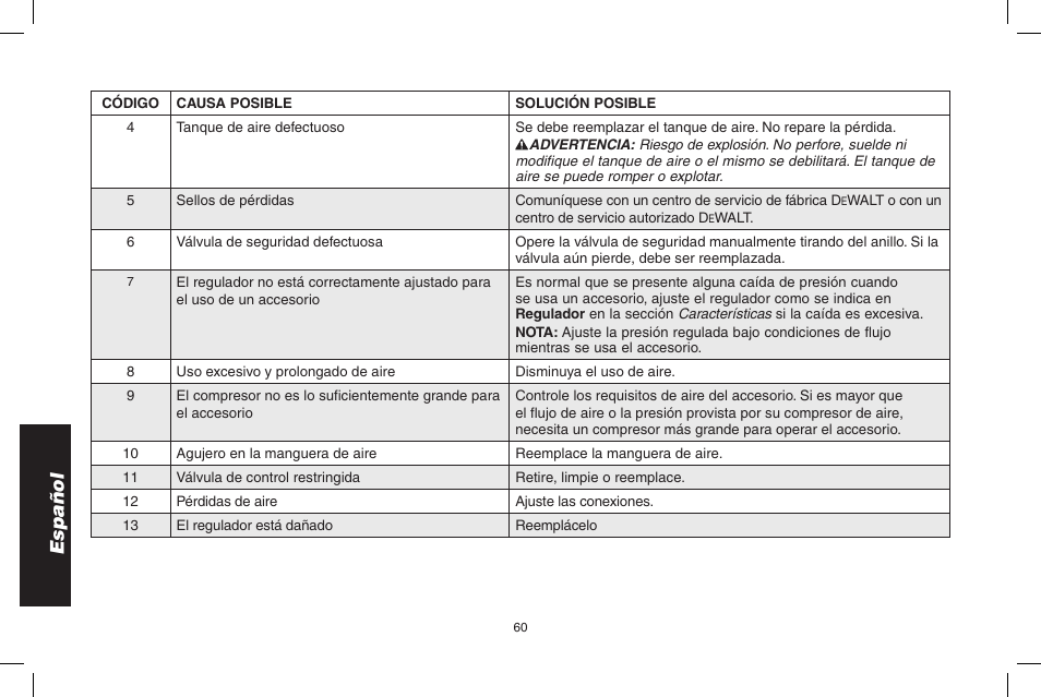 Español | Epson D55168 User Manual | Page 60 / 64