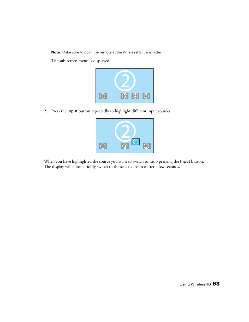 Epson 5020UB User Manual | Page 63 / 96