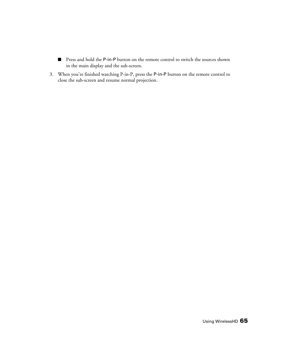 Epson 5020UB User Manual | Page 65 / 96