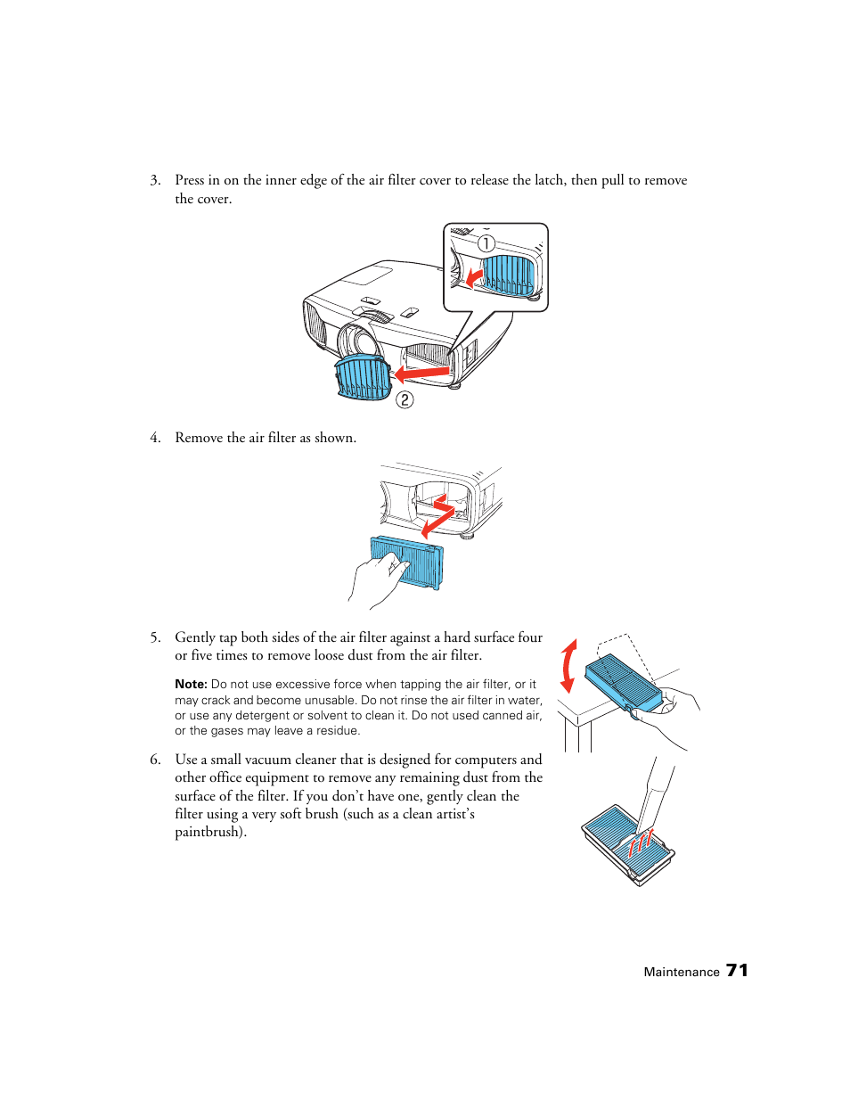 Epson 5020UB User Manual | Page 71 / 96