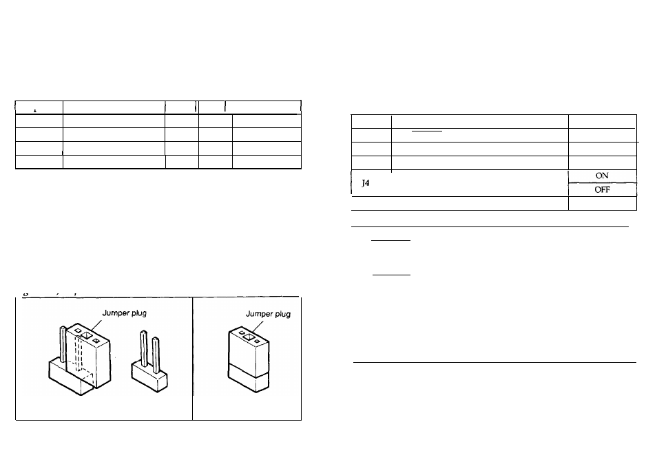 Dip switch 1, Jumpers | Epson Parallel Interface C82303* User Manual | Page 9 / 19