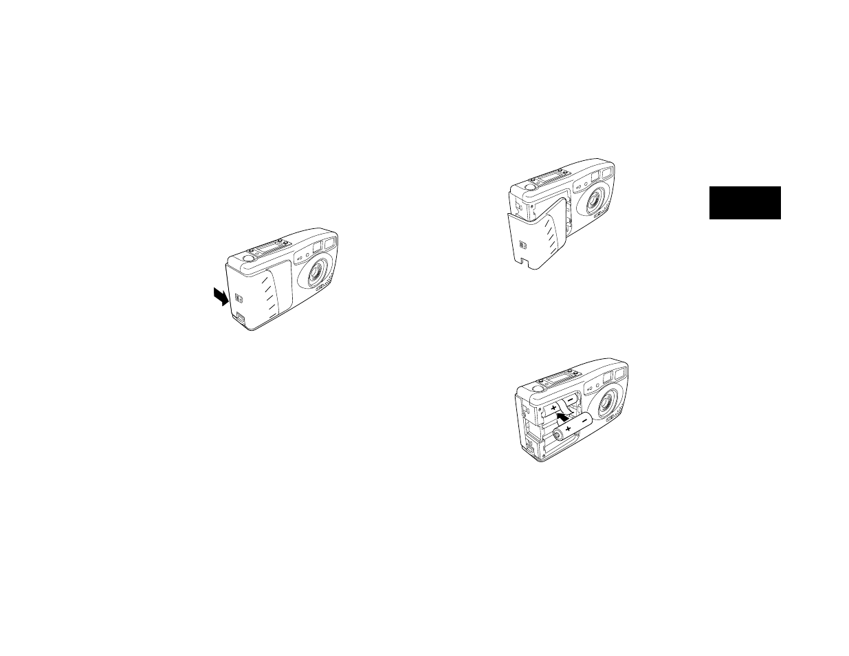 Installing batteries | Epson Digitial Camera User Manual | Page 14 / 74