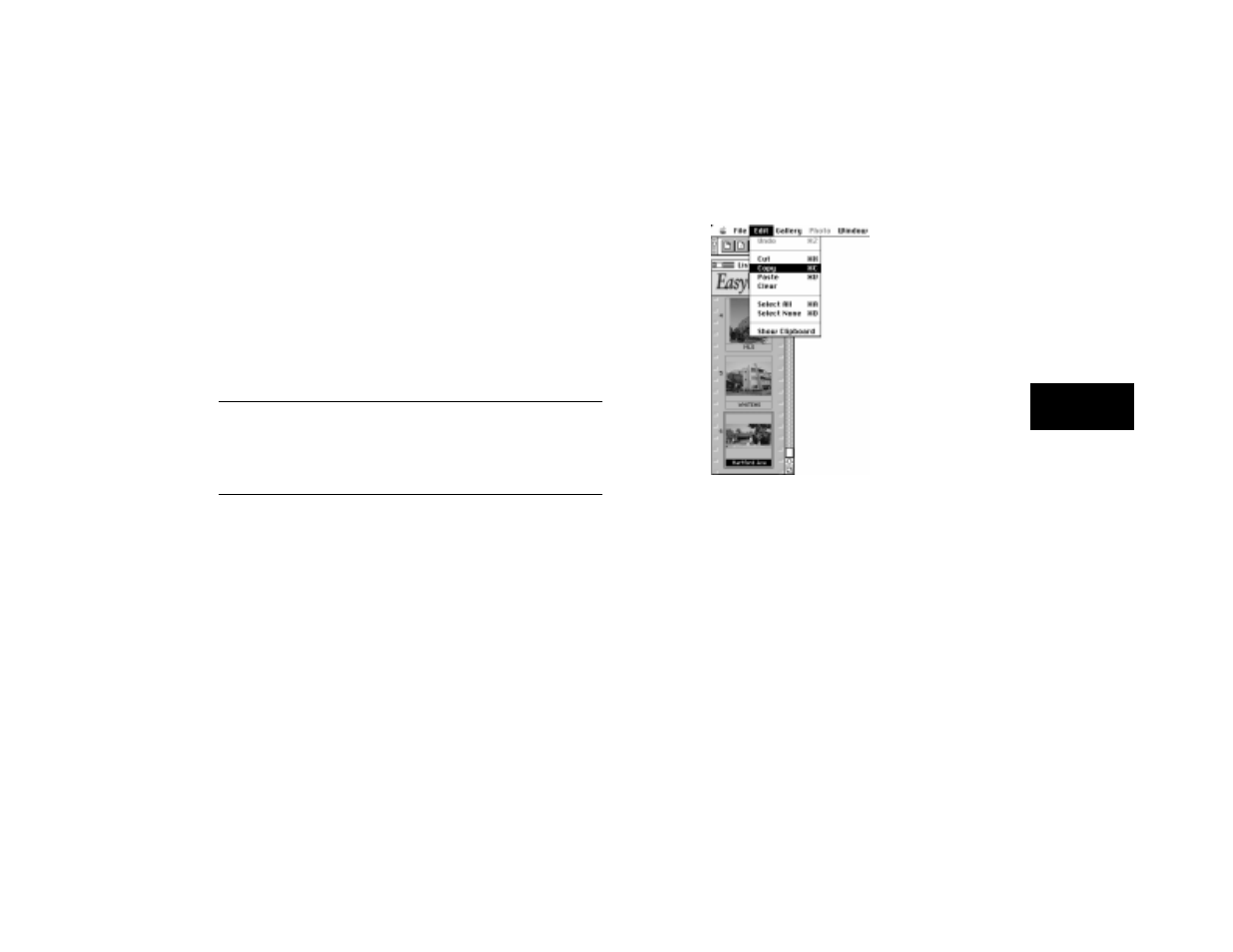 Inserting a picture with copy and paste | Epson Digitial Camera User Manual | Page 34 / 74