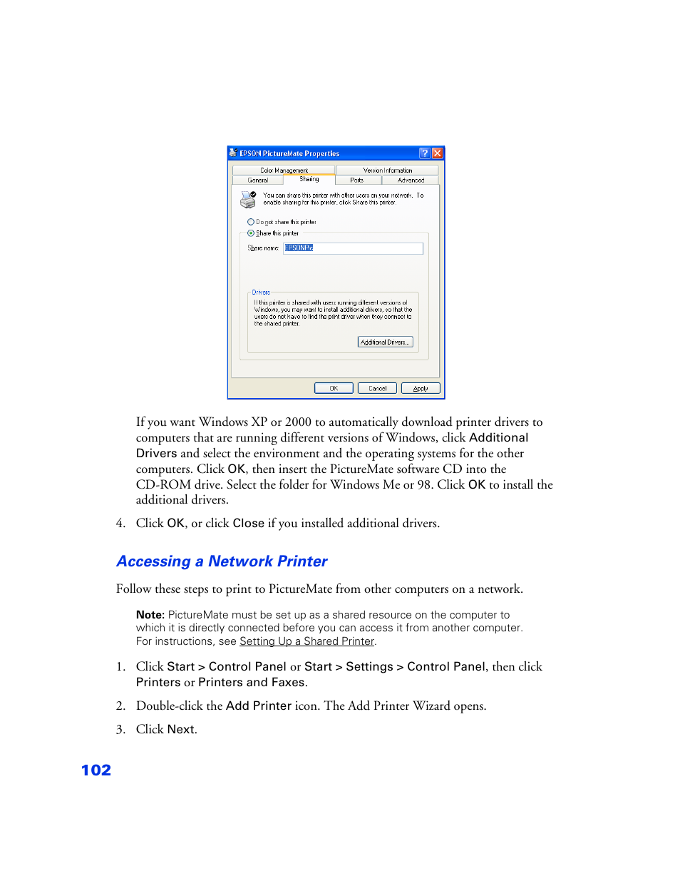 Epson PictureMate User Manual | Page 103 / 126