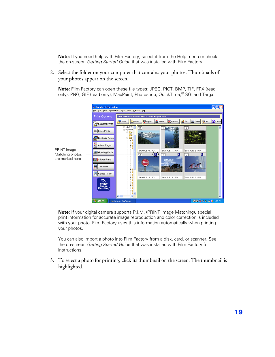 Epson PictureMate User Manual | Page 20 / 126