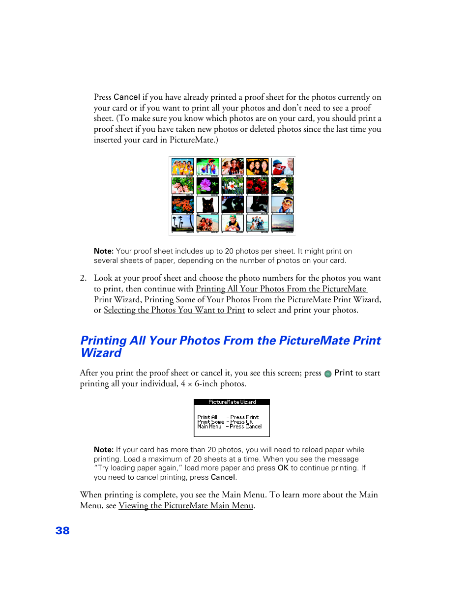 Epson PictureMate User Manual | Page 39 / 126