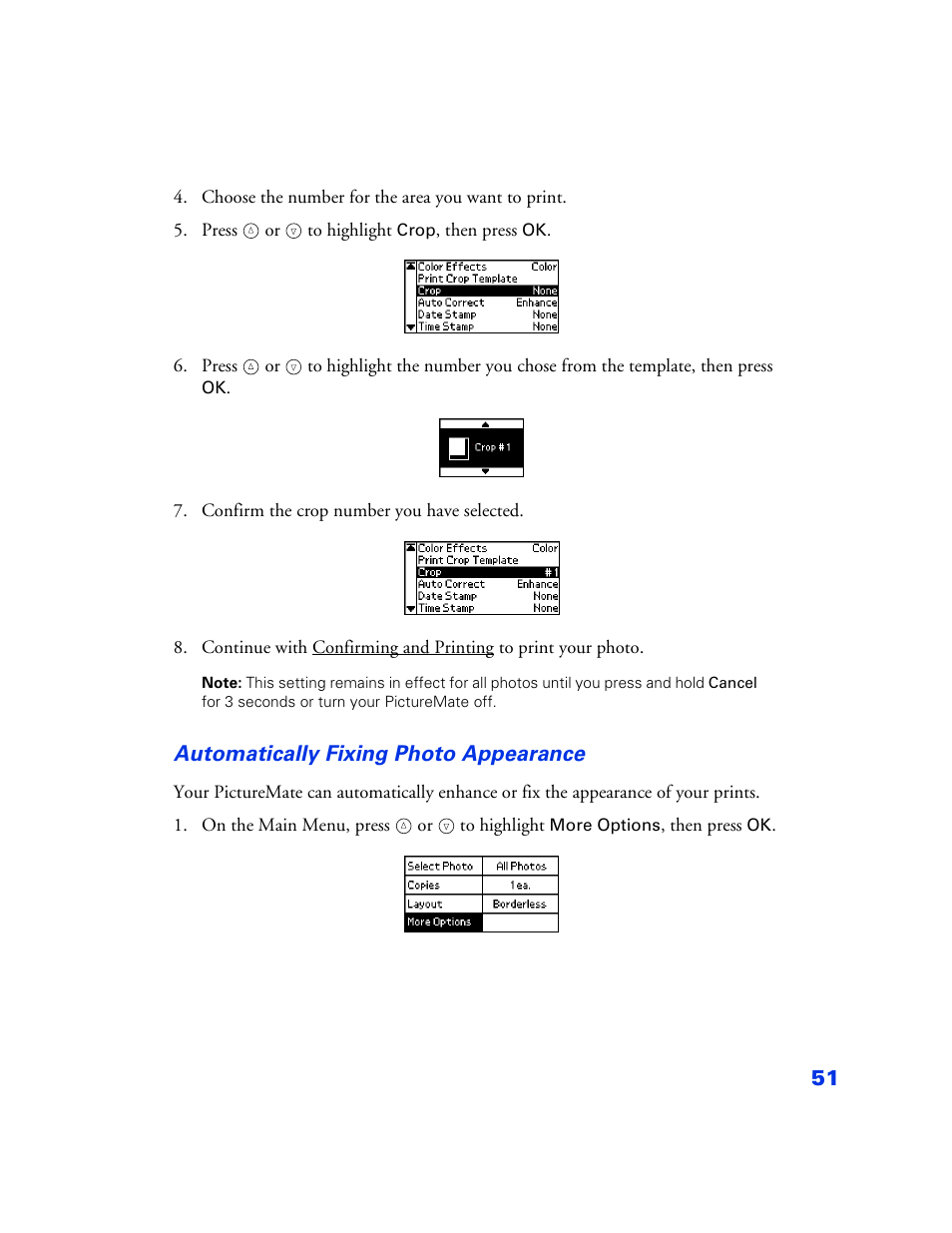 Epson PictureMate User Manual | Page 52 / 126