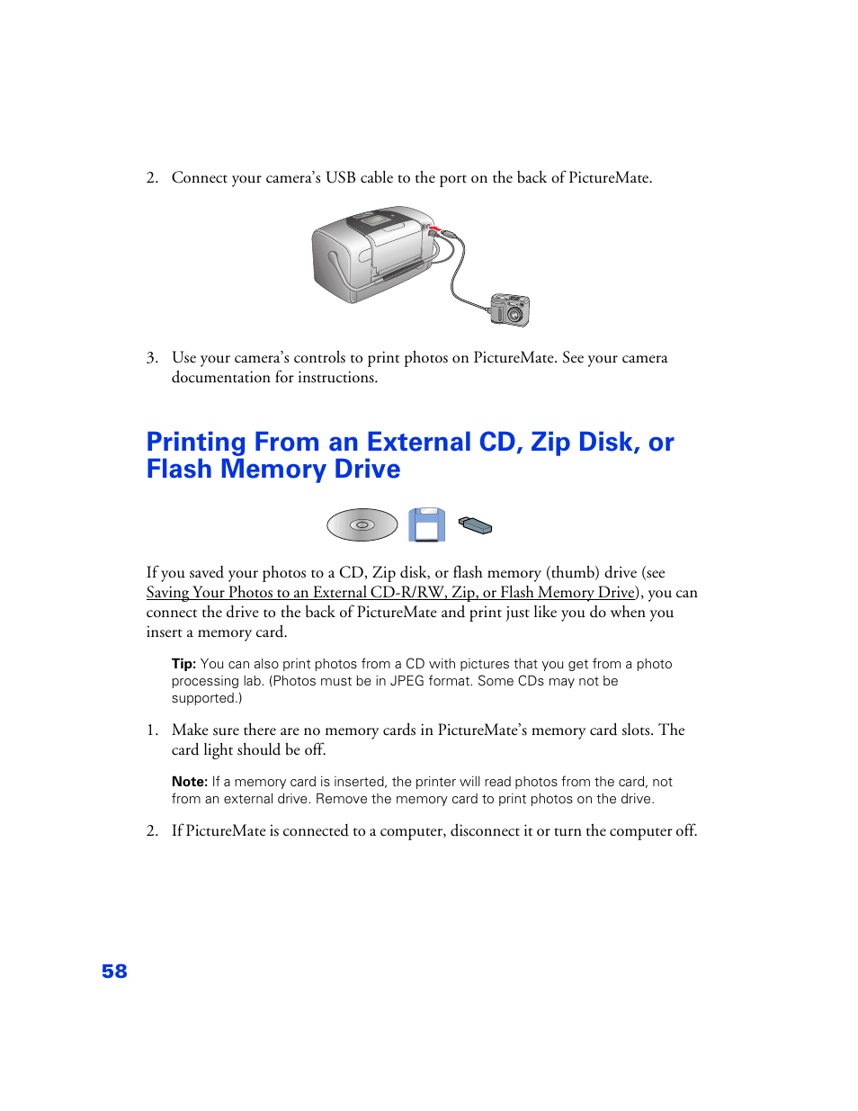 Epson PictureMate User Manual | Page 59 / 126