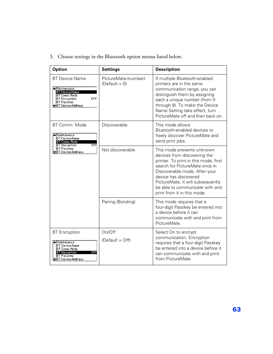 Epson PictureMate User Manual | Page 64 / 126