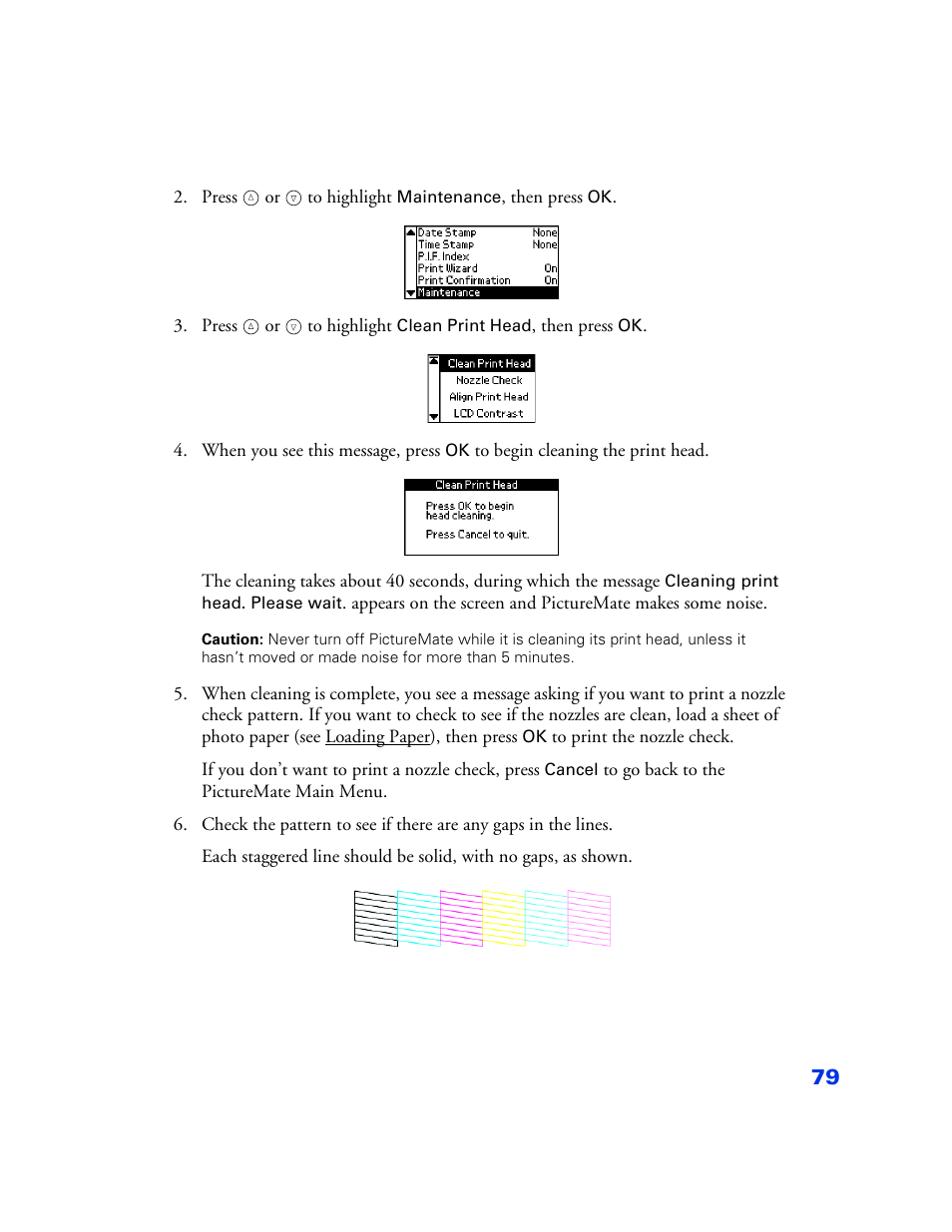 Epson PictureMate User Manual | Page 80 / 126