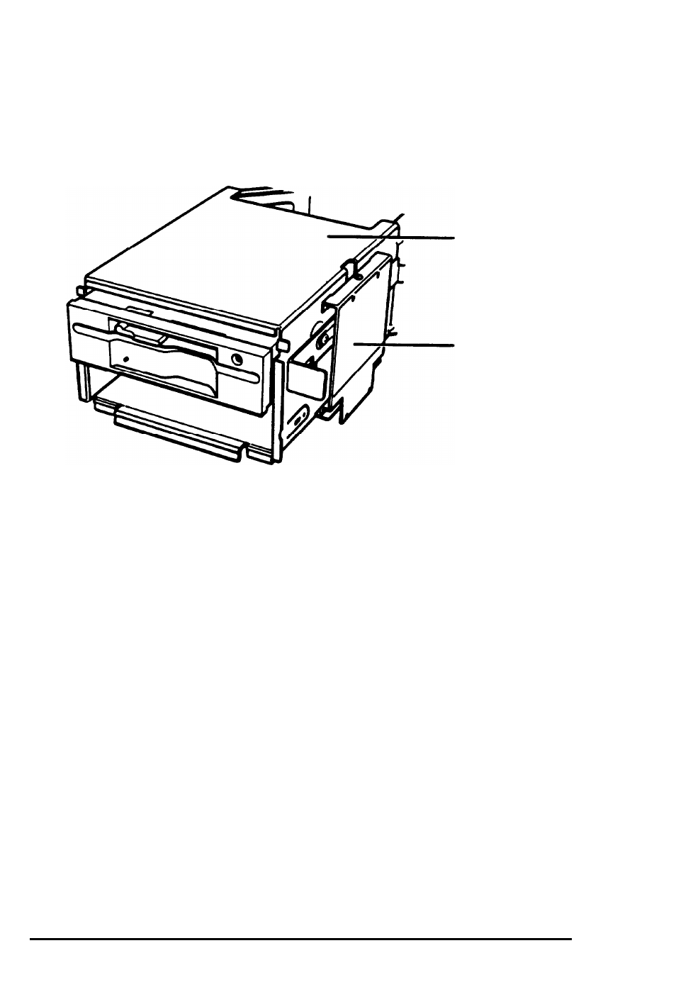 Removing and attaching the mounting plate | Epson EQUITY 3865X/20 PLUS User Manual | Page 154 / 269