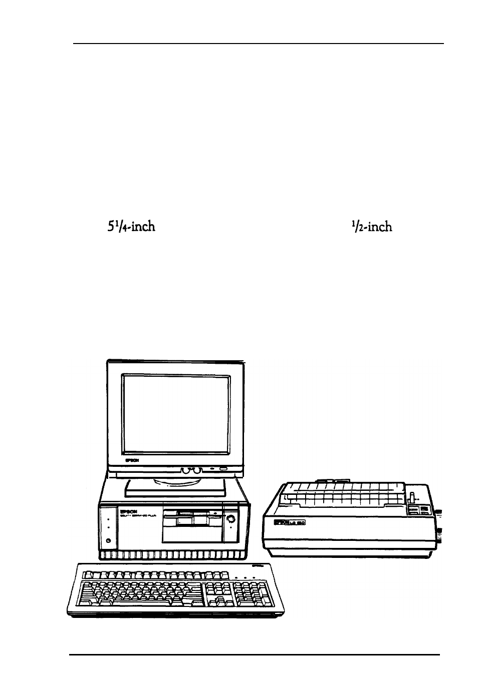 Chap 1-setting up your system, Choosing a location | Epson EQUITY 3865X/20 PLUS User Manual | Page 18 / 269