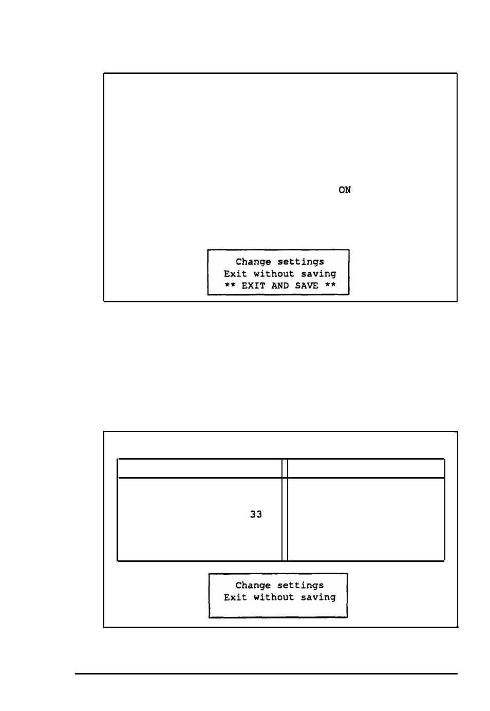 Press pgdn. you, Pgdn. you, Display the next screen | See the following, See your hard disk drive configuration(s), Running the setup program 2-29 | Epson EQUITY 3865X/20 PLUS User Manual | Page 64 / 269