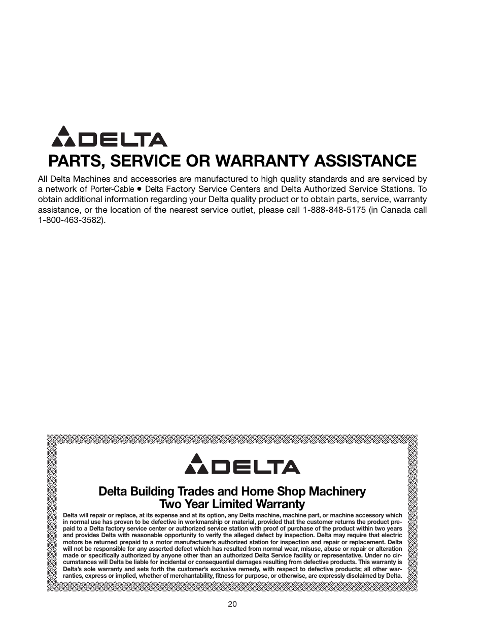 Parts, service or warranty assistance | Epson 36-075 User Manual | Page 20 / 21