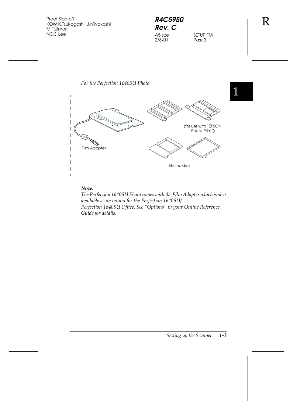 Epson 1640SU User Manual | Page 13 / 56