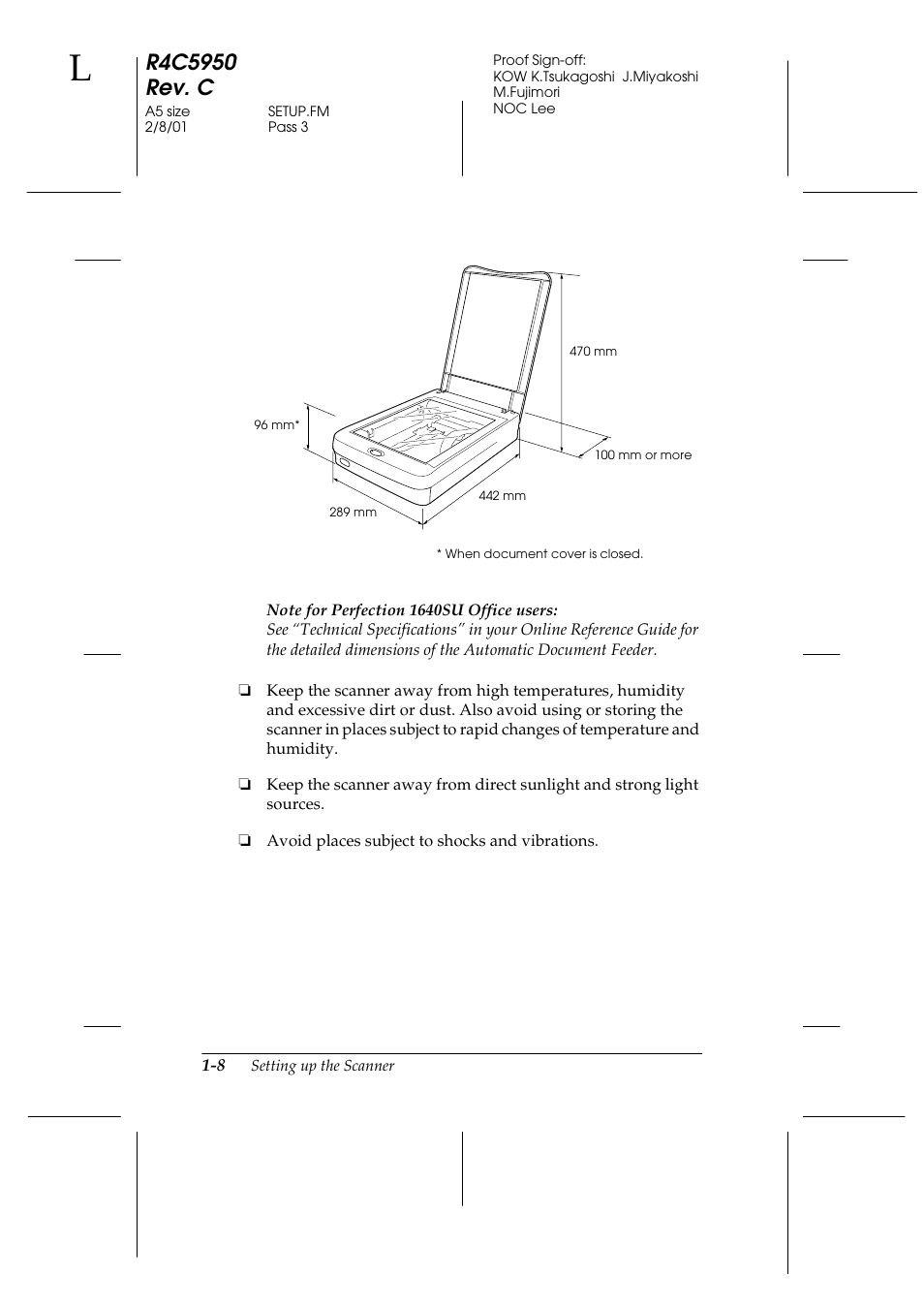 Epson 1640SU User Manual | Page 18 / 56