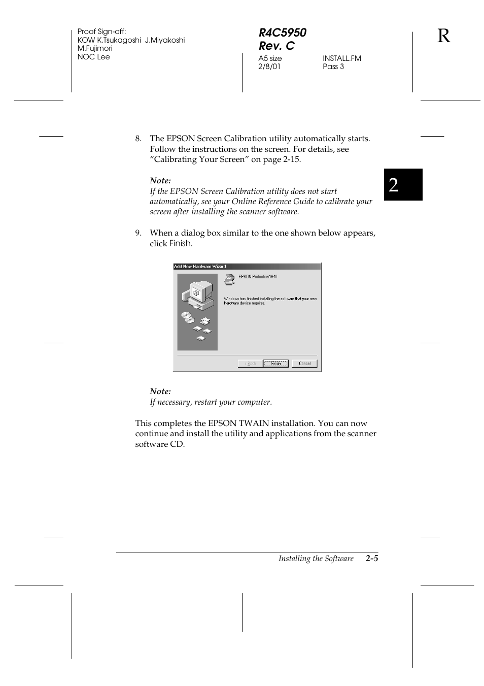 Epson 1640SU User Manual | Page 31 / 56