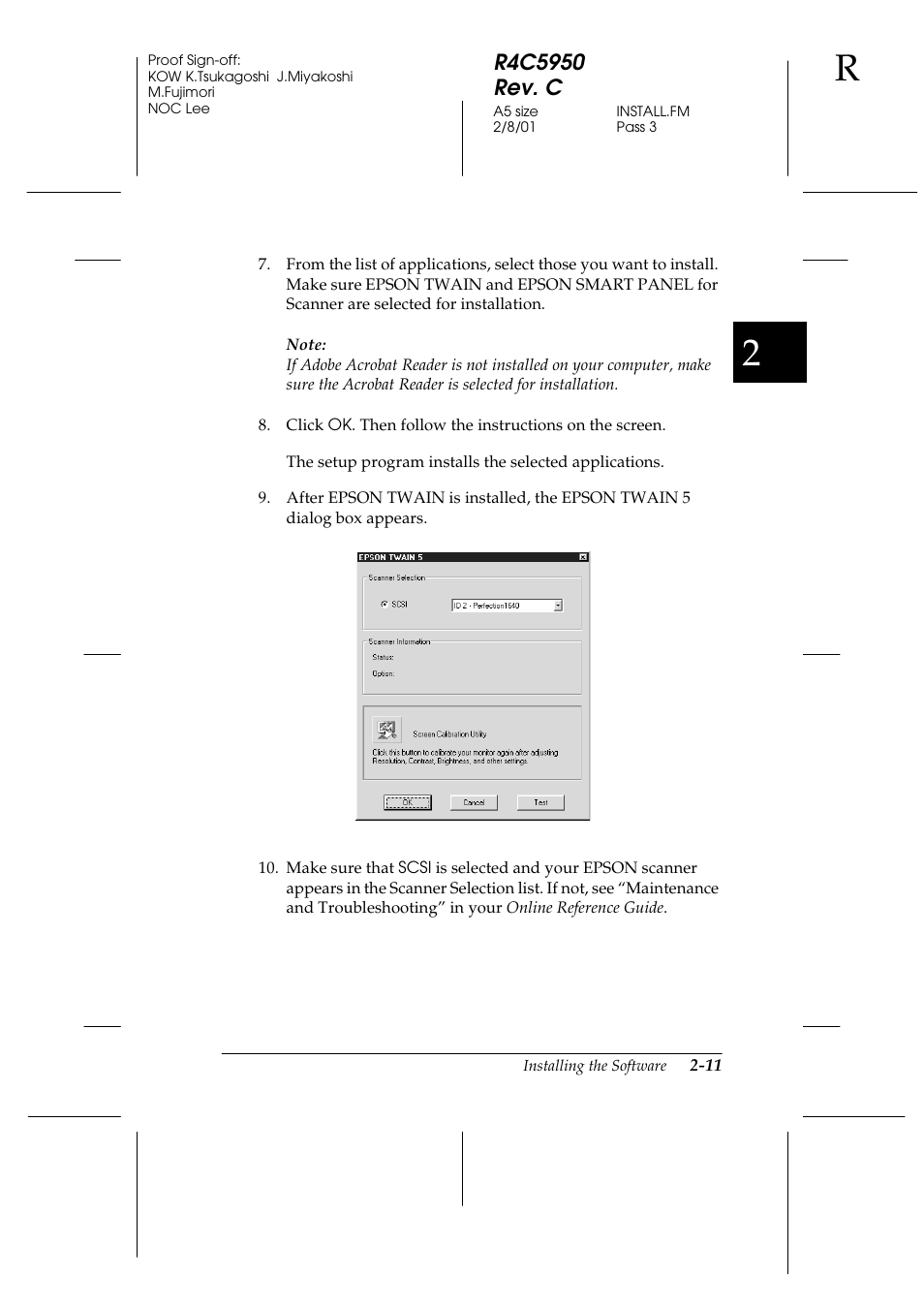 Epson 1640SU User Manual | Page 37 / 56