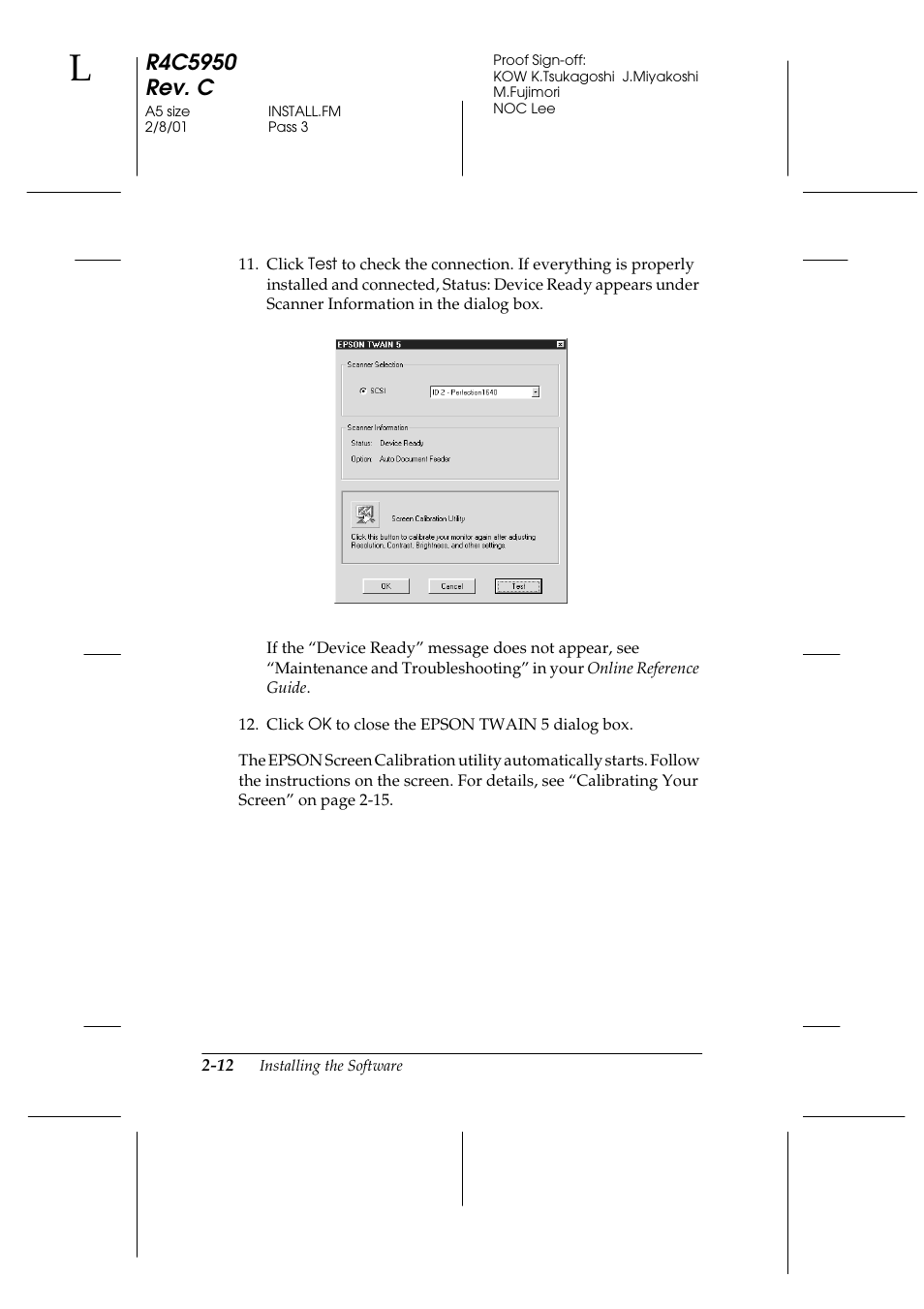 Epson 1640SU User Manual | Page 38 / 56