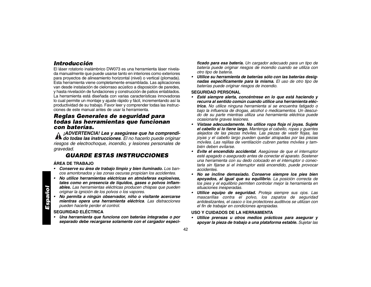 Epson DW073 User Manual | Page 44 / 68
