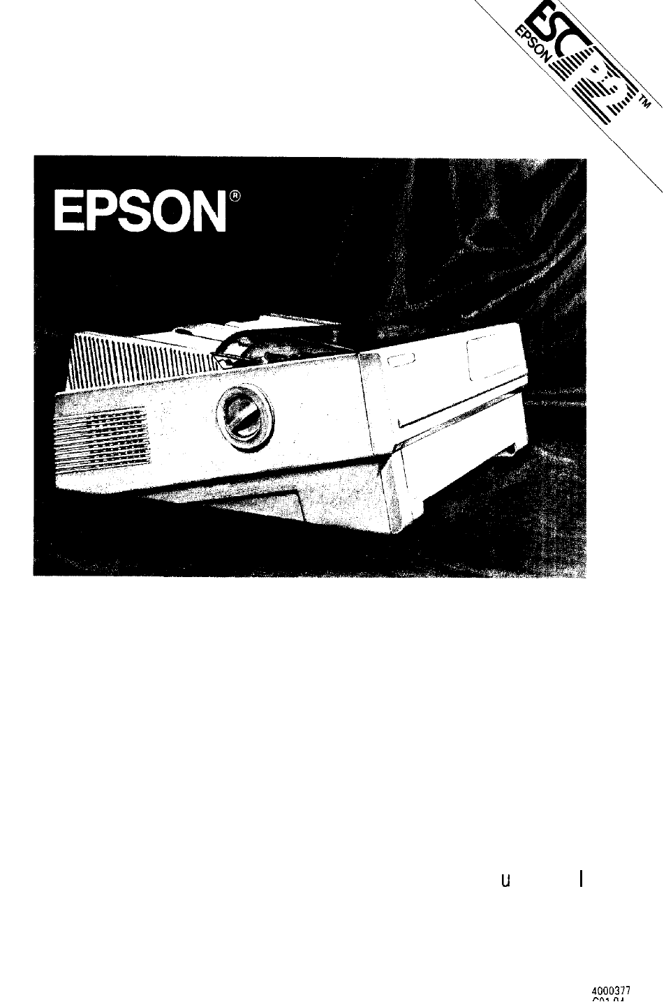 Epson 1170 User Manual | 159 pages