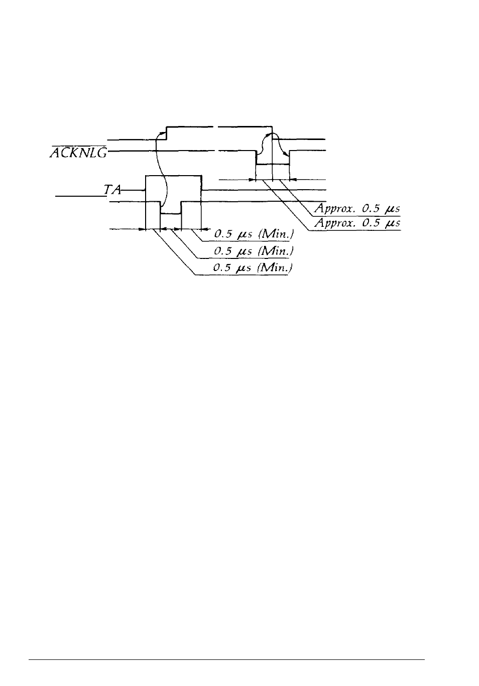 Interface timing, Technical specifications 7-13 | Epson 1170 User Manual | Page 126 / 159