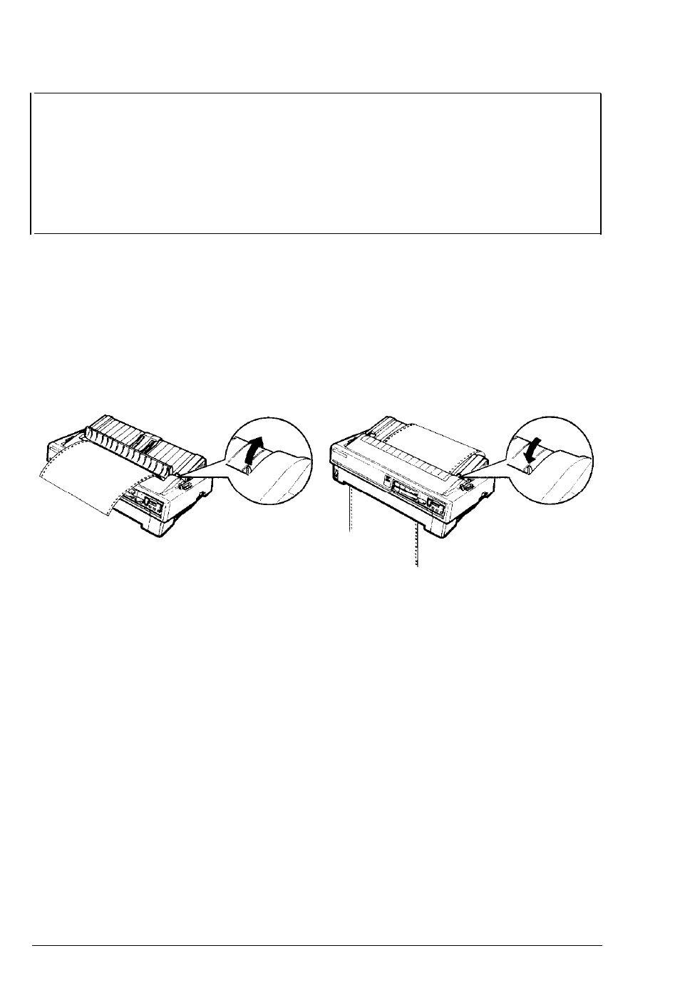 Changing tractor positions | Epson 1170 User Manual | Page 37 / 159