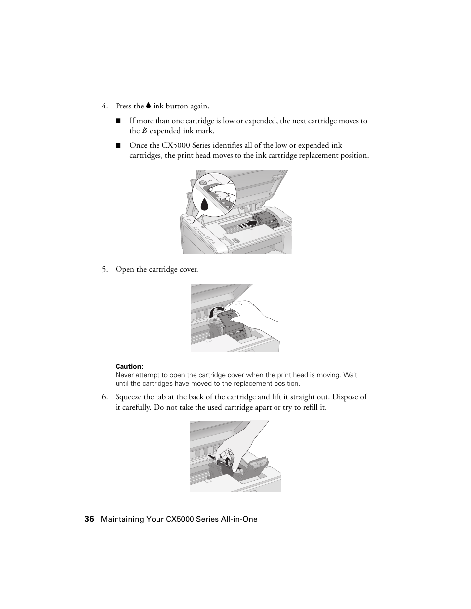 Epson CX5000 User Manual | Page 36 / 56