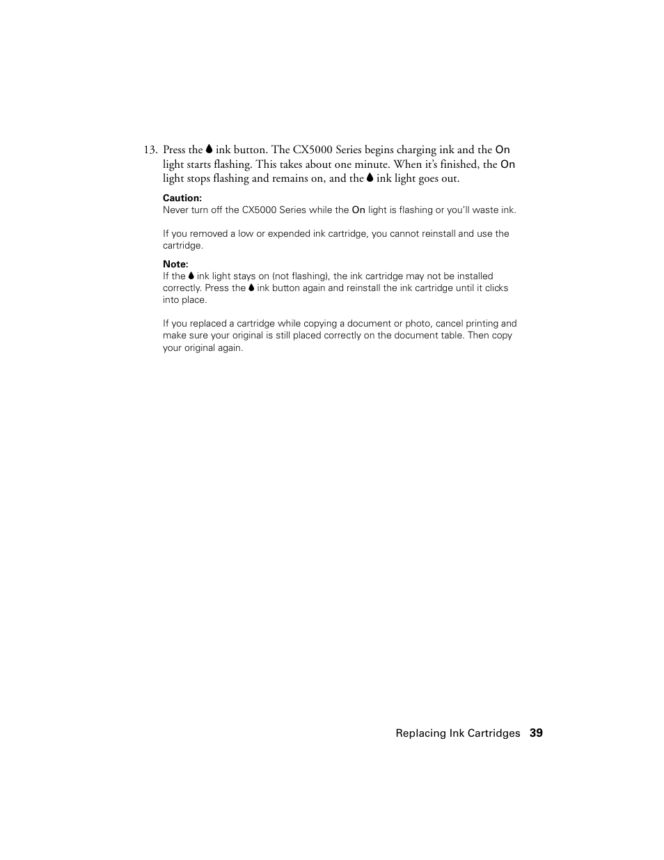 Epson CX5000 User Manual | Page 39 / 56