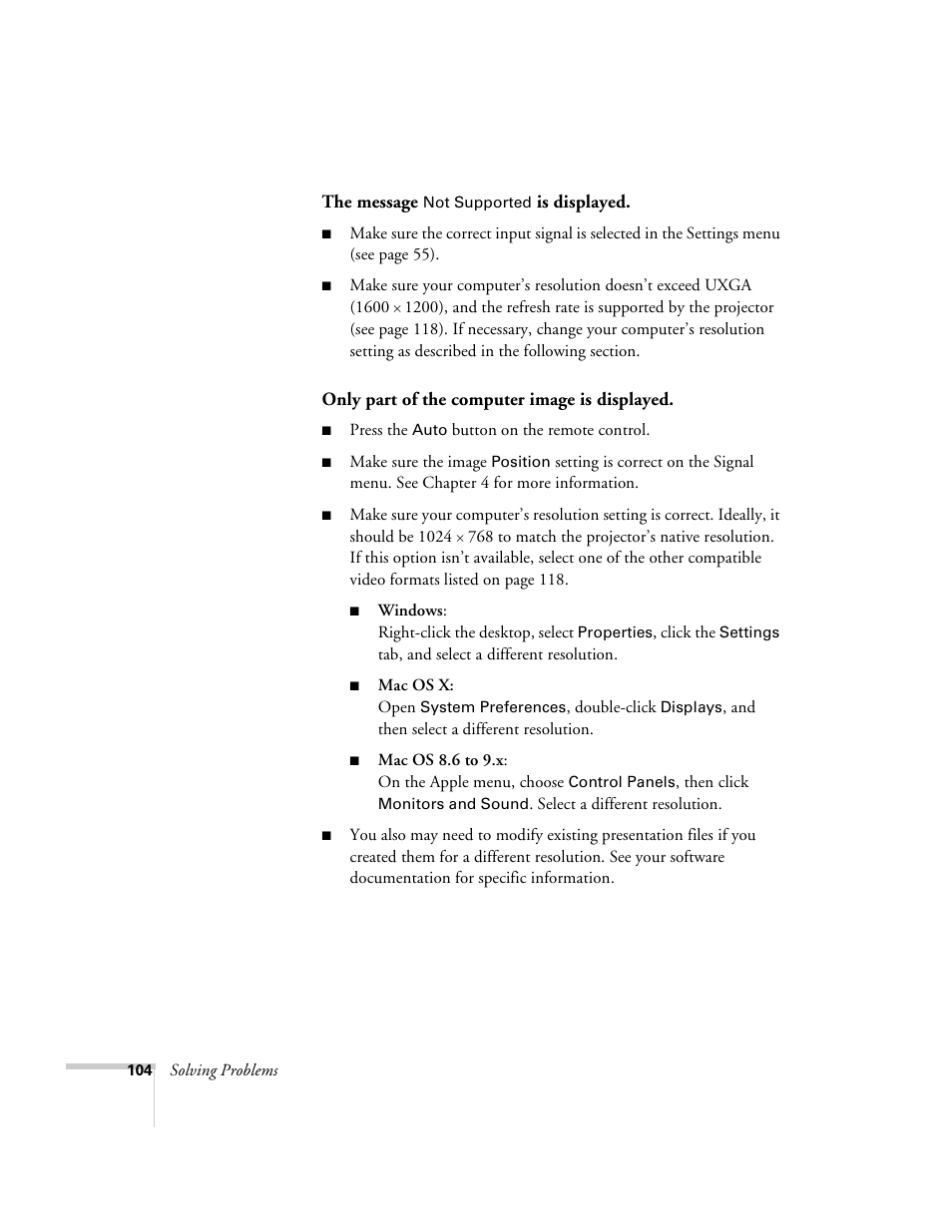 Epson 6100i User Manual | Page 104 / 132