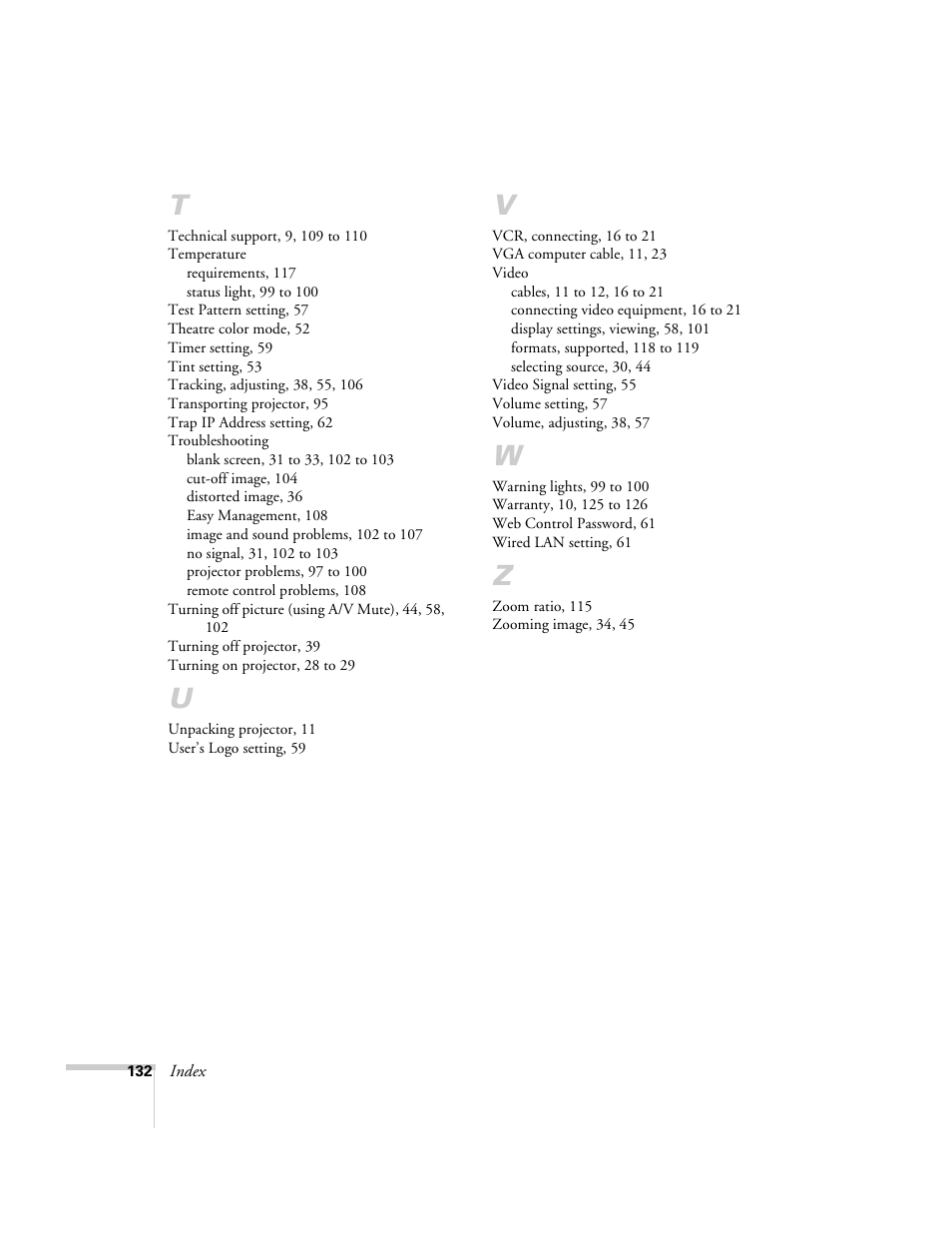 Epson 6100i User Manual | Page 132 / 132