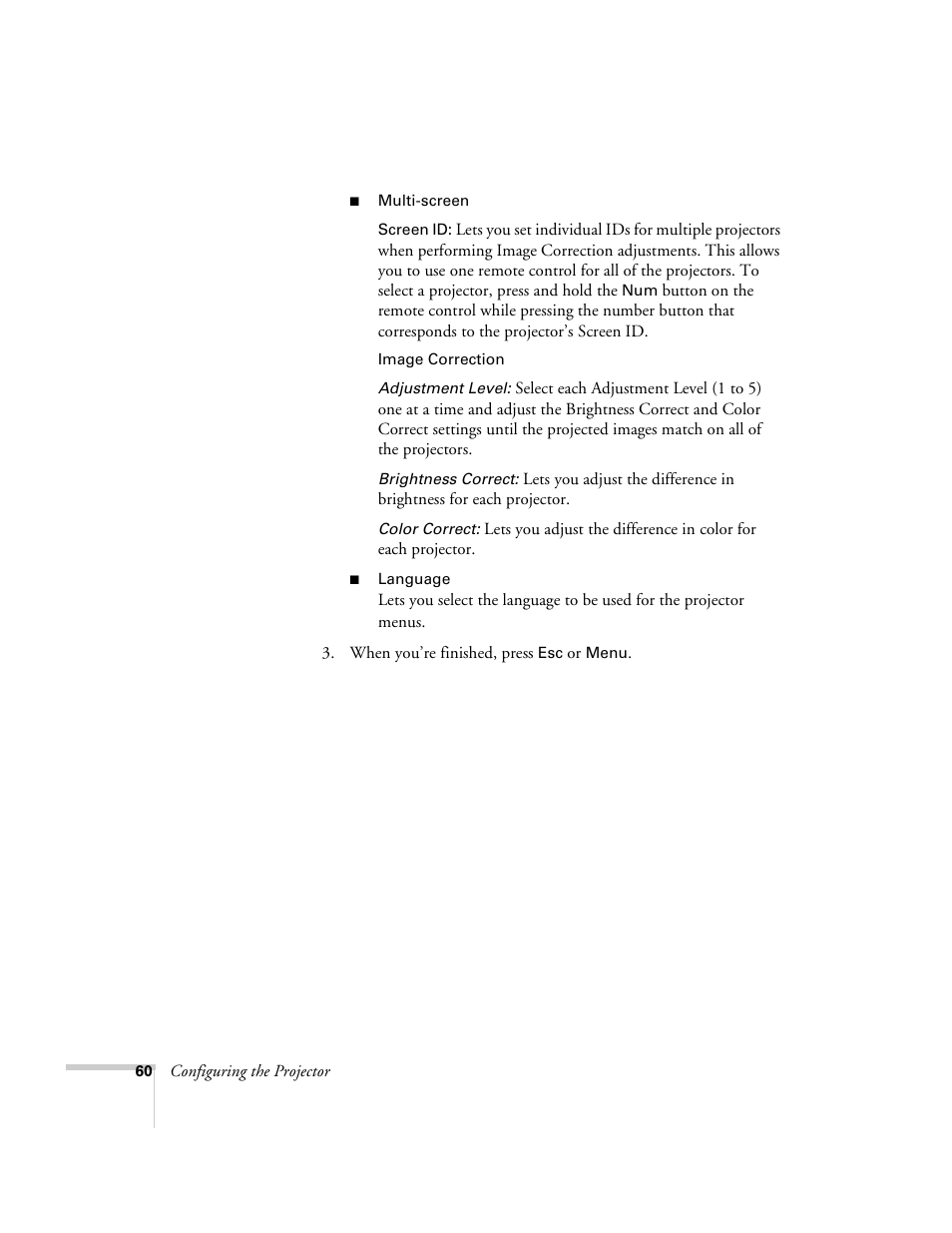 Epson 6100i User Manual | Page 60 / 132