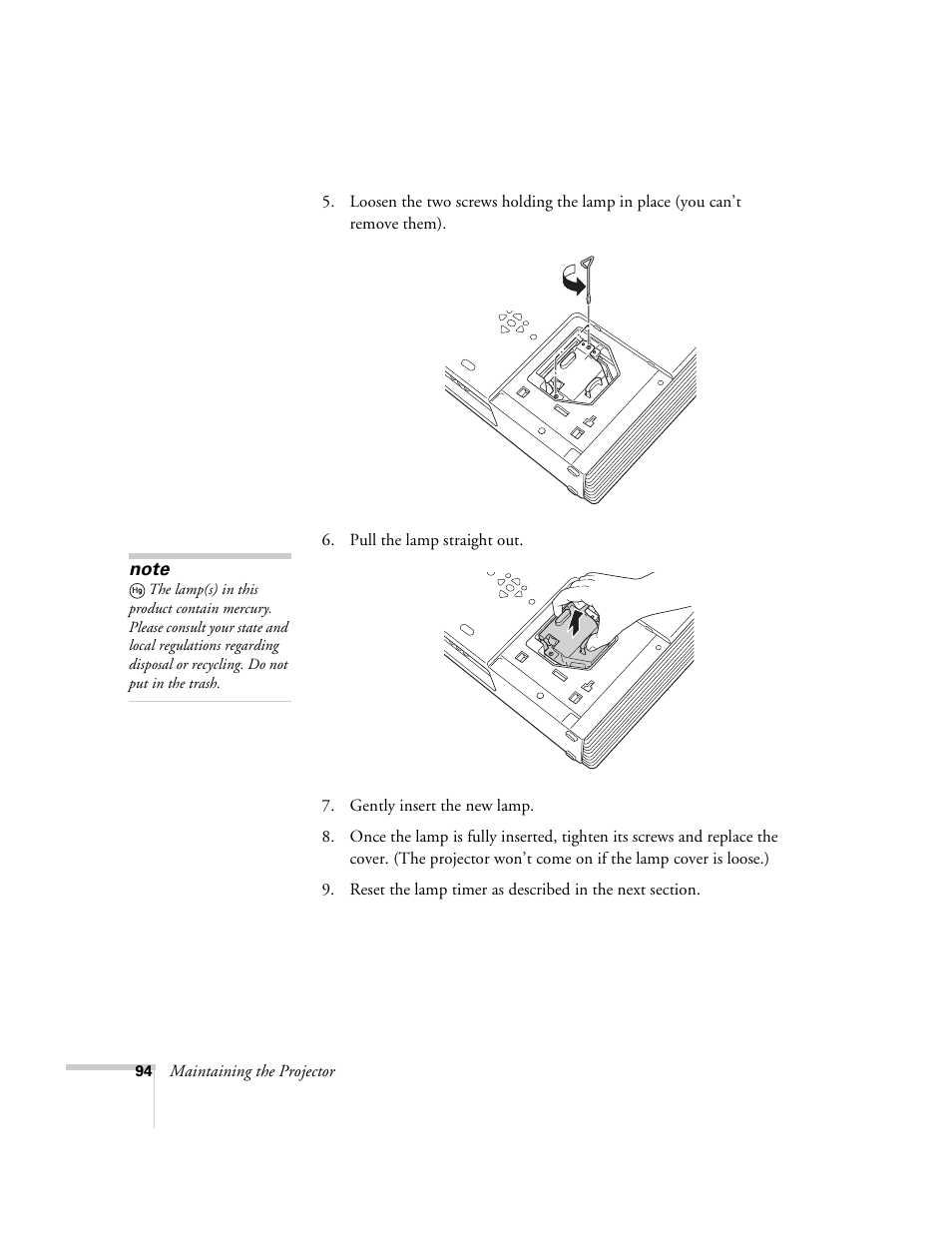 Epson 6100i User Manual | Page 94 / 132