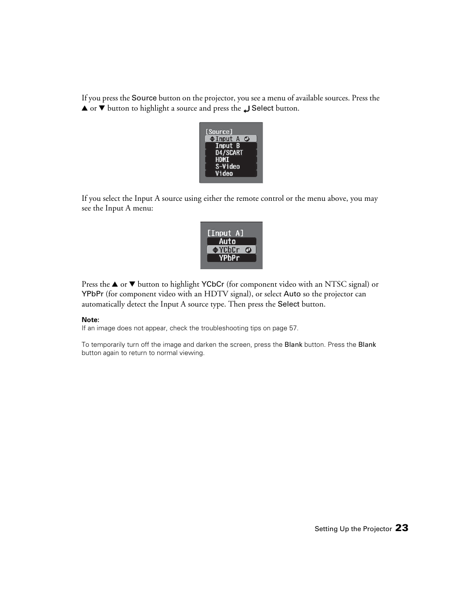 Epson 550 User Manual | Page 23 / 78