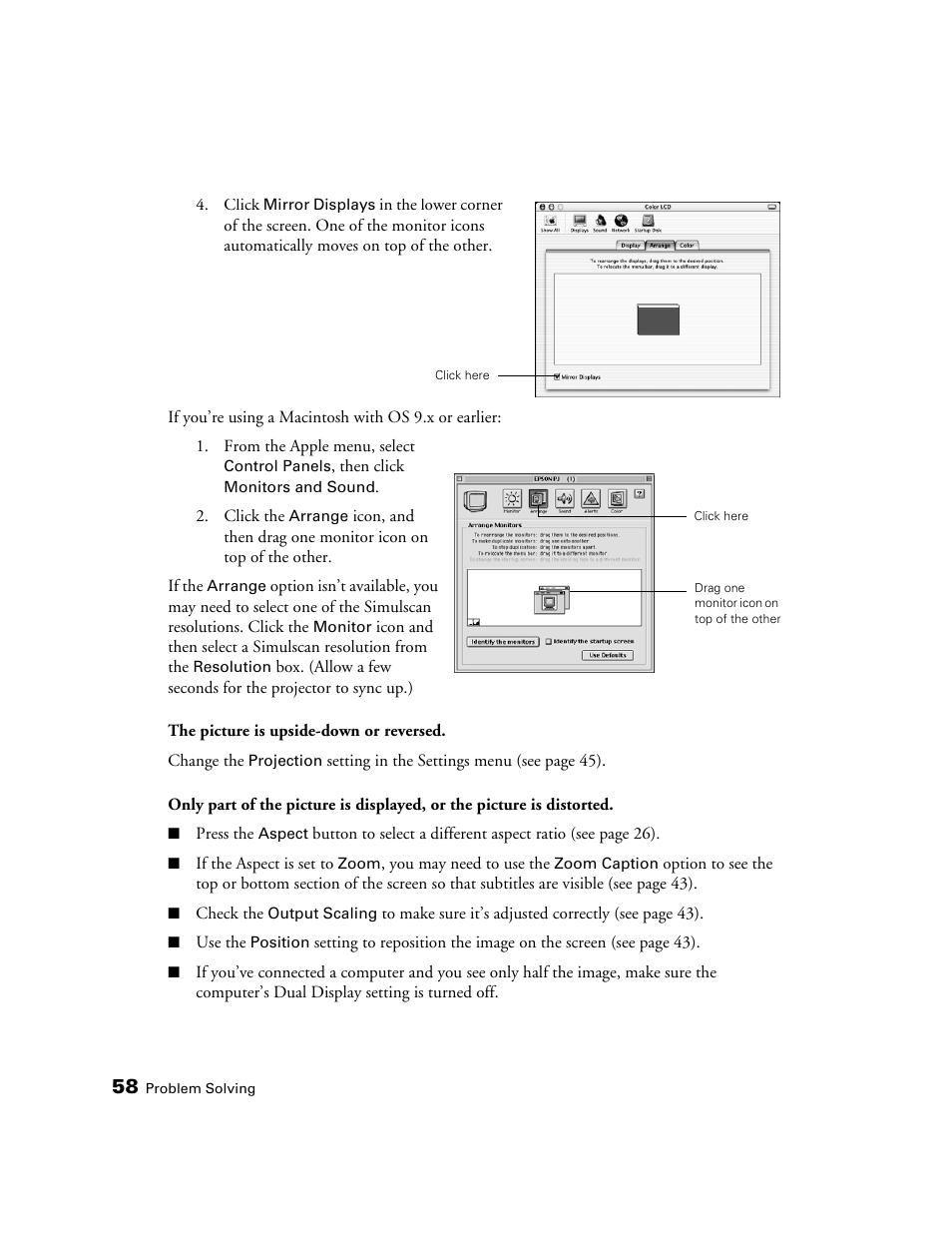 Epson 550 User Manual | Page 58 / 78