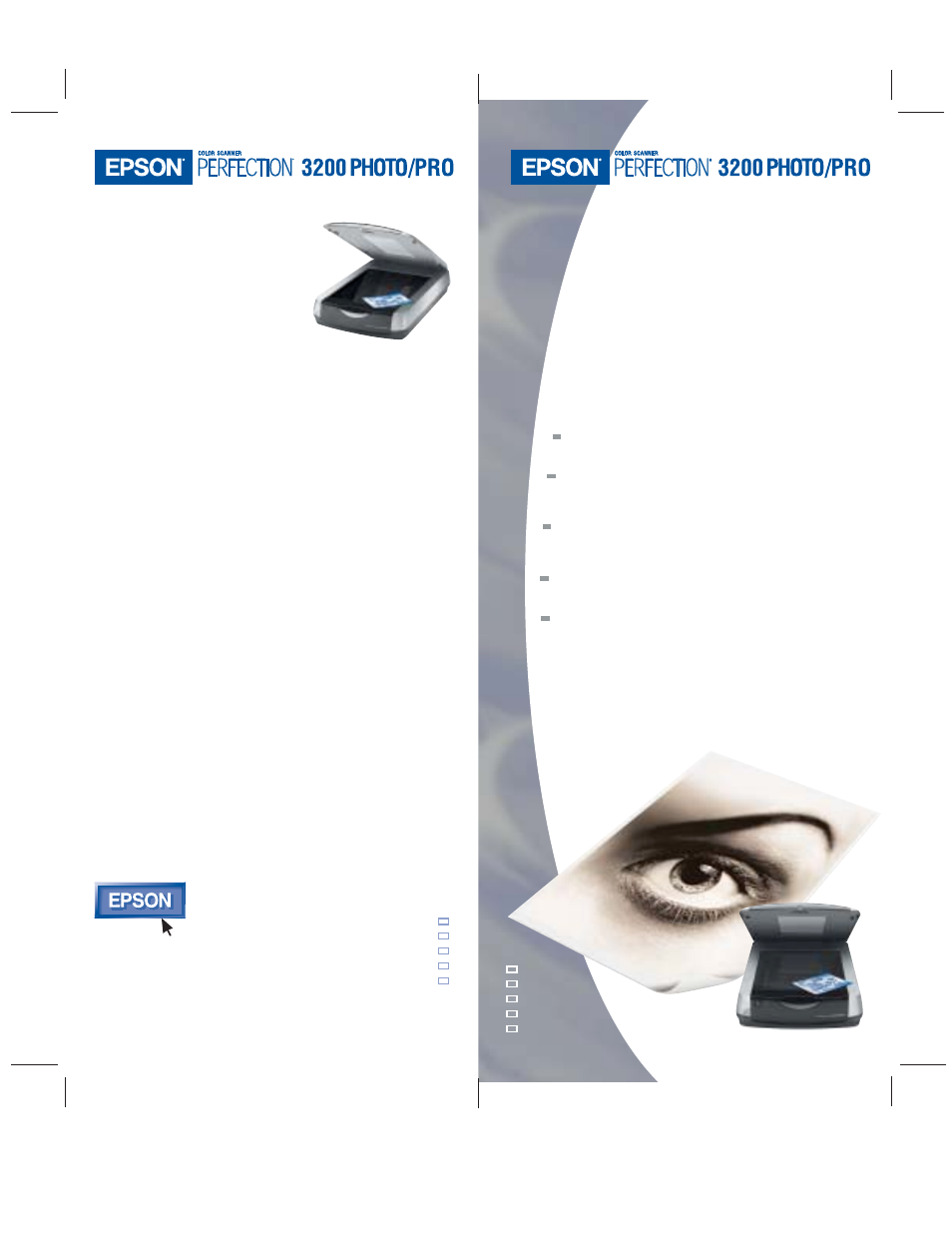 Premium performance. professional results, Key features, Specifications | Epson 3200 Photo User Manual | Page 4 / 4