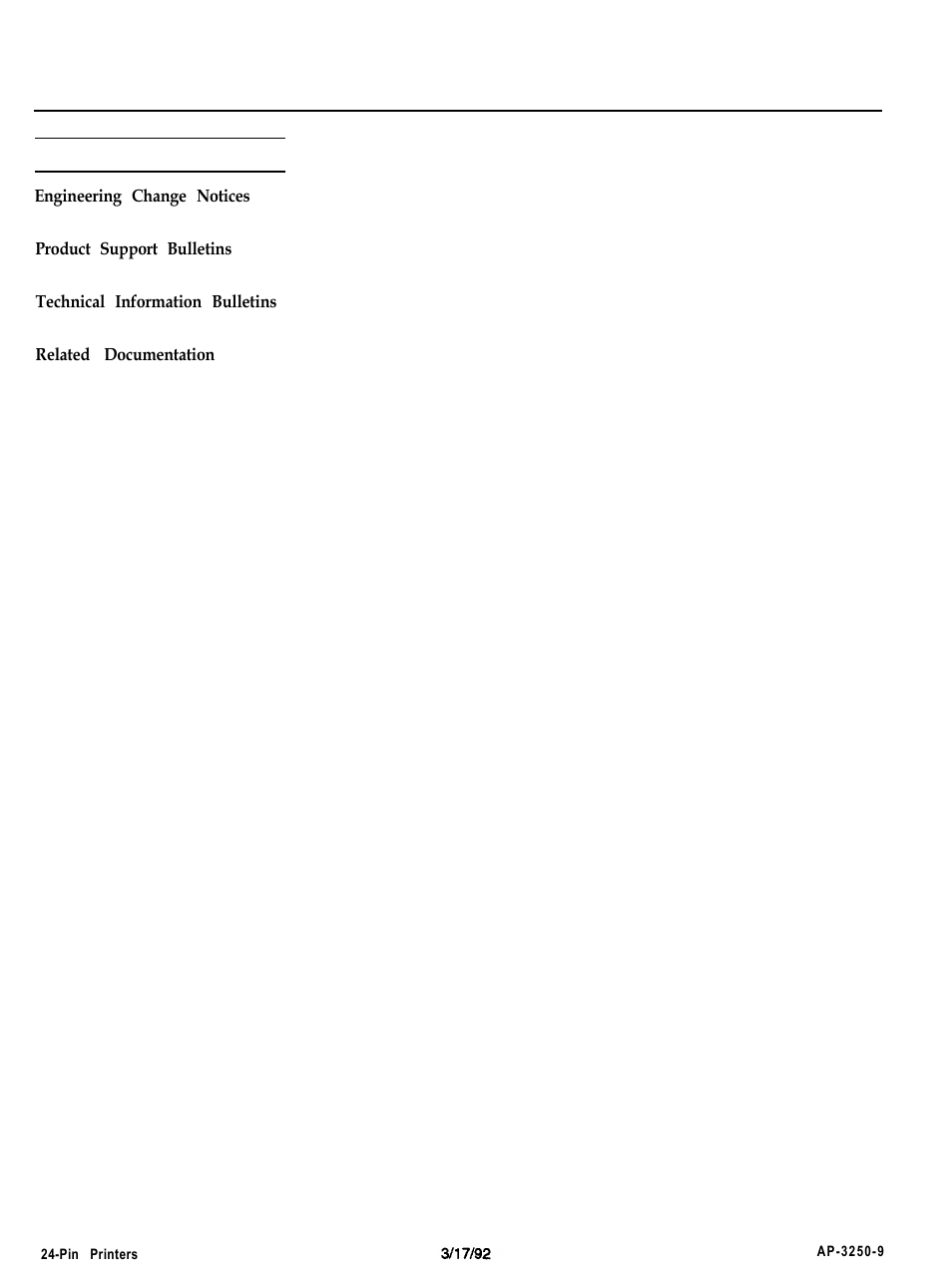 Information reference list, Related documentation, Actionprinter 3250 information reference list | Epson 3250 User Manual | Page 9 / 9