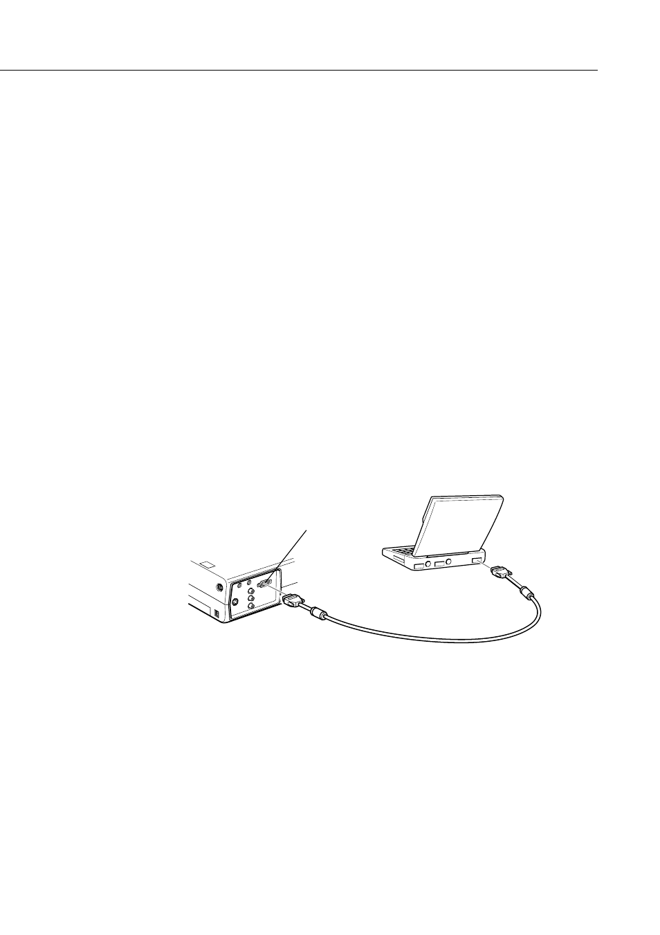 Connecting to a pc laptop computer, Connecting the computer cable | Epson 710/700/500 User Manual | Page 28 / 107