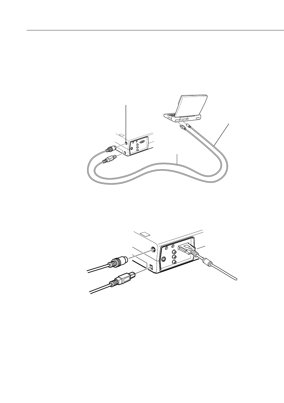 Connecting the mouse cables | Epson 710/700/500 User Manual | Page 29 / 107