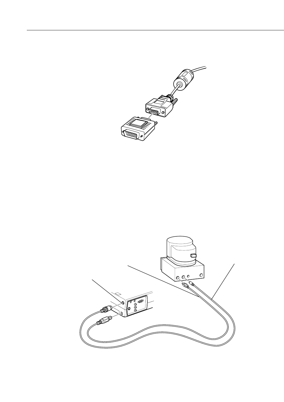 Connecting the mouse cables | Epson 710/700/500 User Manual | Page 33 / 107